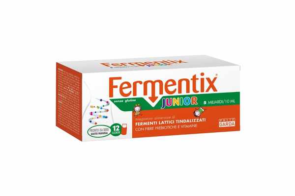 Immagine della confezione dell'integratore alimentare Fermentix Junior