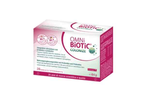 Immagine della confezione dell'integratore alimentare OMNi-BiOTiC® COLONIZE