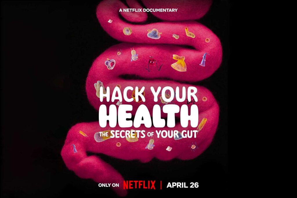Hack Your Health - locandina del nuovo documentario sul microbiota