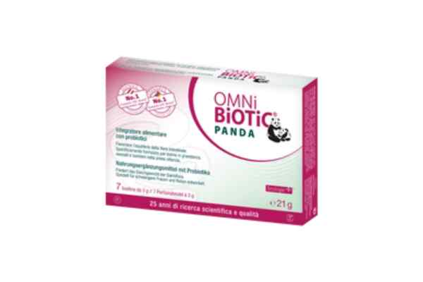 Immagine della confezione dell'integratore alimentare OMNi-BiOTiC® PANDA