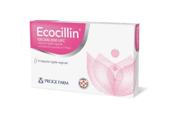 ECOCILLIN 100.000.000 UFC CAPSULE rigide VAGINALI